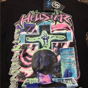 Hellstar Black Graphic Men's T-Shirt